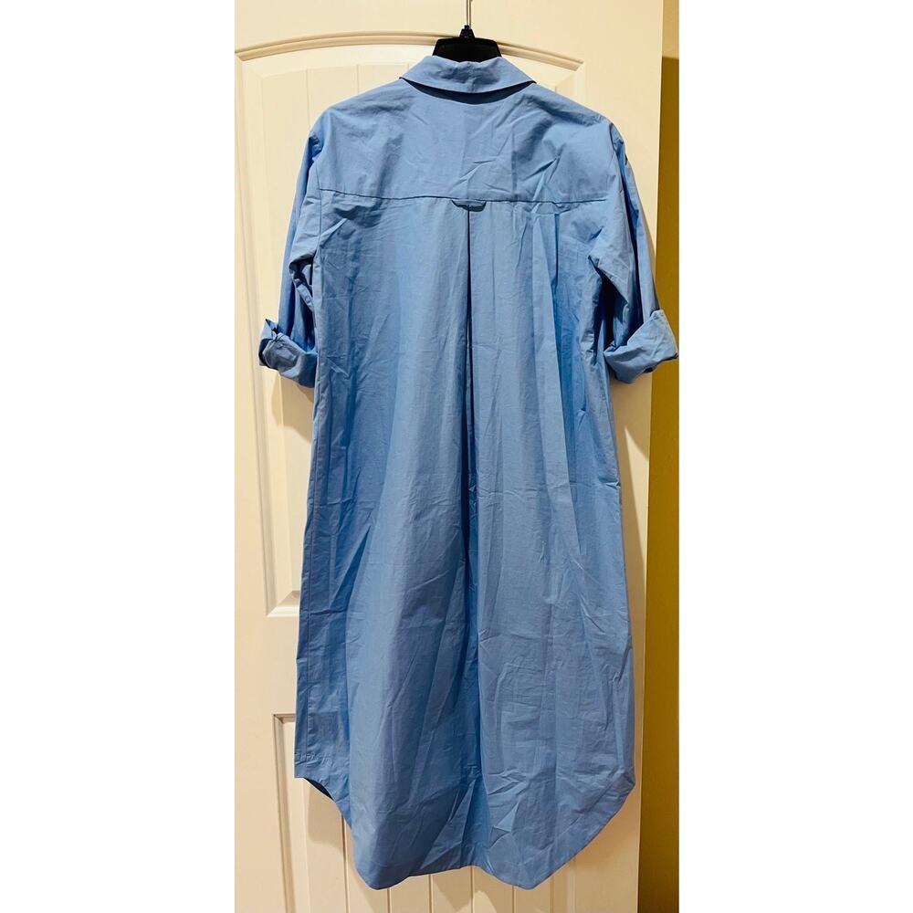NWT❤️Anthro The Soren Long-Sleeve Shirt Dress szM - Picture 8 of 12